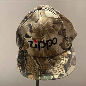 Zippo Men's Camo Baseball Cap - Tan Camo